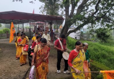 मनकामेश्वर महादेव मंदिर में तीन दिवसीय सामूहिक रुद्राभिषेक शुरू