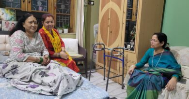 डॉ. मीरा रतूड़ी ने शकुंतला देवलियाल की कुशलक्षेम जानी