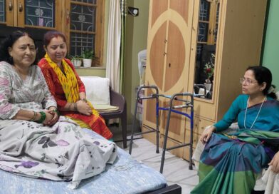 डॉ. मीरा रतूड़ी ने शकुंतला देवलियाल की कुशलक्षेम जानी