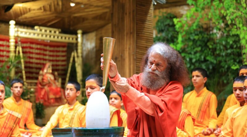 श्रावण के प्रथम सोमवार पर परमार्थ निकेतन में हुआ दिव्य रुद्राभिषेक