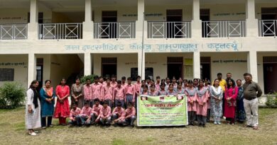जामलाखाल में मिशन शक्ति के तहत जागरूकता कार्यशाला