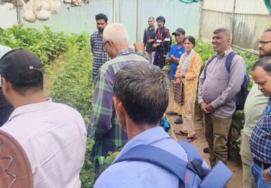 पॉलीहाउस प्रशिक्षण में किसानों को वैज्ञानिक खेती की जानकारी, क्लस्टर आधारित पॉलीहाउस के लिए आवेदन का आह्वान