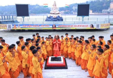 गुरुदेव रबीन्द्रनाथ ठाकुर की पुण्यतिथि पर परमार्थ निकेतन में भावपूर्ण श्रद्धांजलि