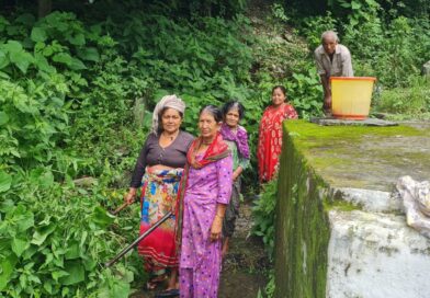 ग्राम पंचायत कोठार में चला स्वच्छता अभियान, ग्रामीणों ने लिया स्वच्छ गांव का संकल्प