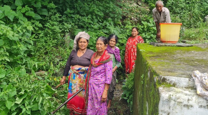 ग्राम पंचायत कोठार में चला स्वच्छता अभियान, ग्रामीणों ने लिया स्वच्छ गांव का संकल्प