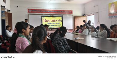 बिथ्याणी महाविद्यालय में विद्यार्थियों को दिया उद्यमिता प्रशिक्षण