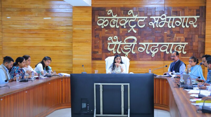 पुराने राजस्व वादों के निस्तारण में तेजी लाएं अधिकारी : जिलाधिकारी