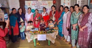 राष्ट्रीय पोषण माह में आंगनबाड़ी केंद्रों पर हुईं विभिन्न गतिविधियां