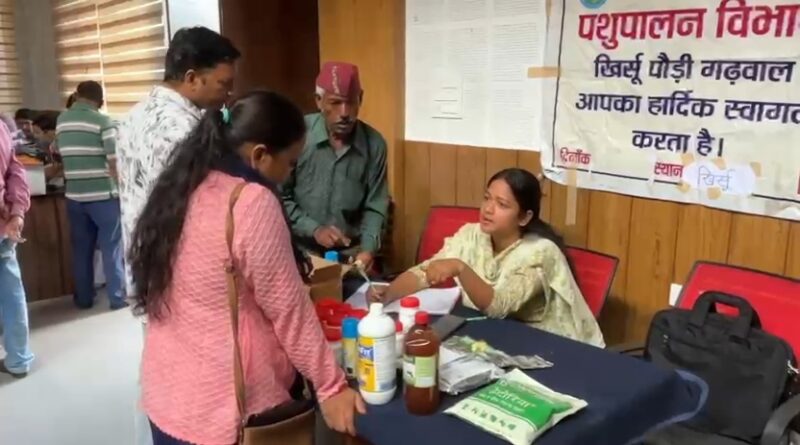 सेवा संकल्प शिविर में ग्रामीणों को योजनाओं की जानकारी के साथ स्वास्थ्य सुविधाओं का मिला लाभ