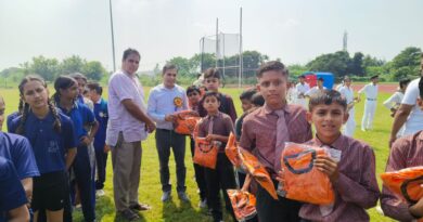जनपद स्तरीय खेलकूद प्रतियोगिताओं का रंगारंग आगाज