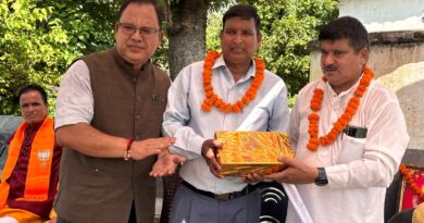 ग्राम पोगठा में सिंचाई राज्यमंत्री ऋषि कंडवाल का भव्य स्वागत, ग्रामीणों ने रखीं जनसमस्याएं