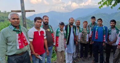 उत्तिंडा में उक्रांद का जनसंपर्क अभियान, बड़ी संख्या में ग्रामीणों ने ली दल की सदस्यता