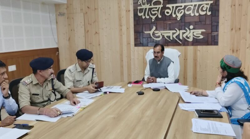 एनकॉर्ड समिति की बैठक में नशे के अवैध कारोबार पर सख्ती के निर्देश