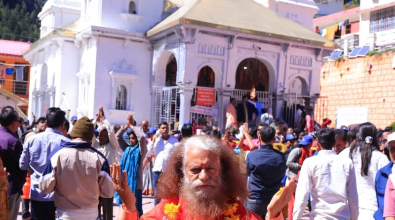 गंगोत्री धाम से स्वच्छता, सेवा और तीर्थों की दिव्यता का संदेश