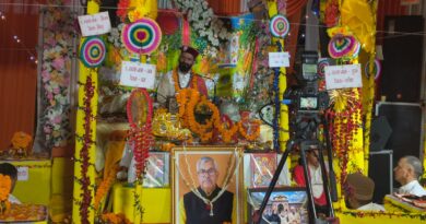 व्यास जी की पुण्य स्मृति में भागवत कथा से भक्तिमय हुआ माहौल