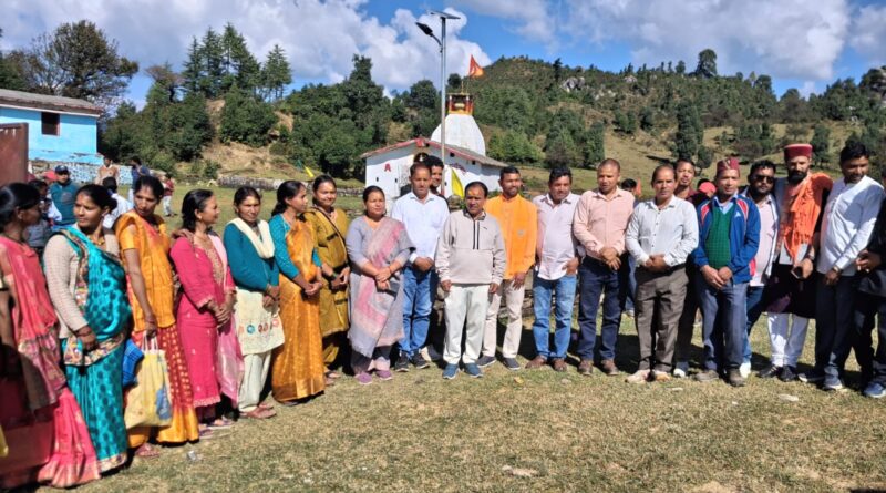 ताराकुंड को पर्यटन मानचित्र पर चमकाने की तैयारी, कैबिनेट मंत्री डॉ. धन सिंह रावत ने की पदयात्रा