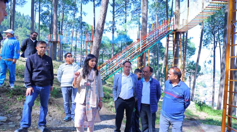 पौड़ी में विकसित हो रहा इको एडवेंचर पार्क, साहसिक पर्यटन को मिलेगी नई पहचान